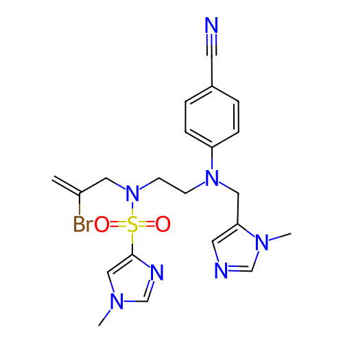 Chemical structure of BindingDB Monomer ID 50327981