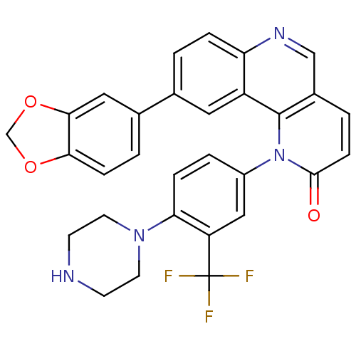 Chemical structure of BindingDB Monomer ID 50328596
