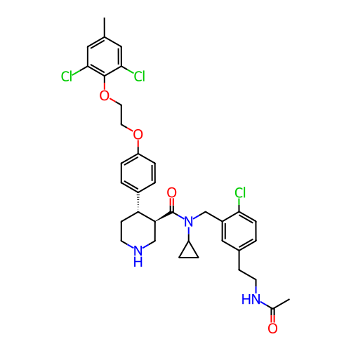 Chemical structure of BindingDB Monomer ID 50328855
