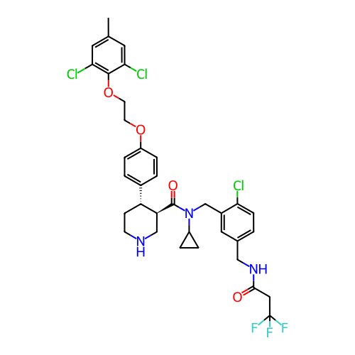 Chemical structure of BindingDB Monomer ID 50328860