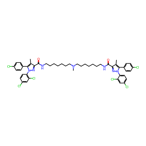 Chemical structure of BindingDB Monomer ID 50328965