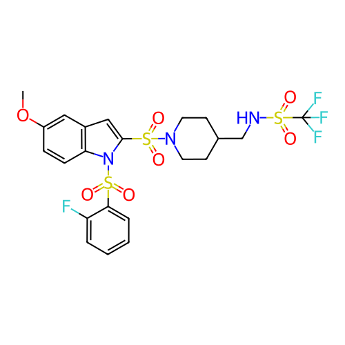 Chemical structure of BindingDB Monomer ID 50329137