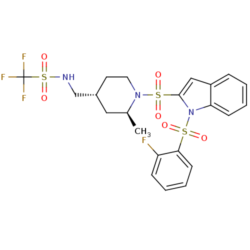Chemical structure of BindingDB Monomer ID 50329142