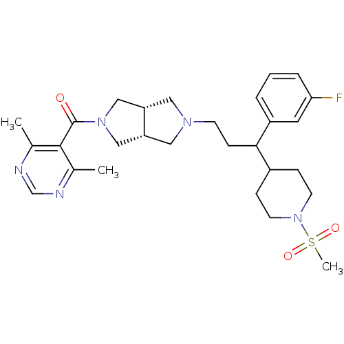 Chemical structure of BindingDB Monomer ID 50329227