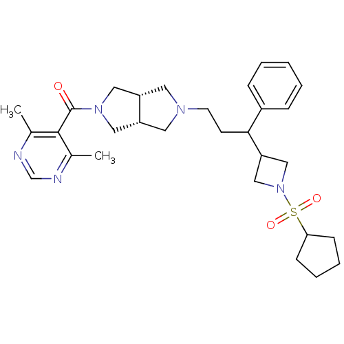 Chemical structure of BindingDB Monomer ID 50329246