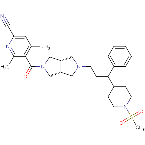 Chemical structure of BindingDB Monomer ID 50329256