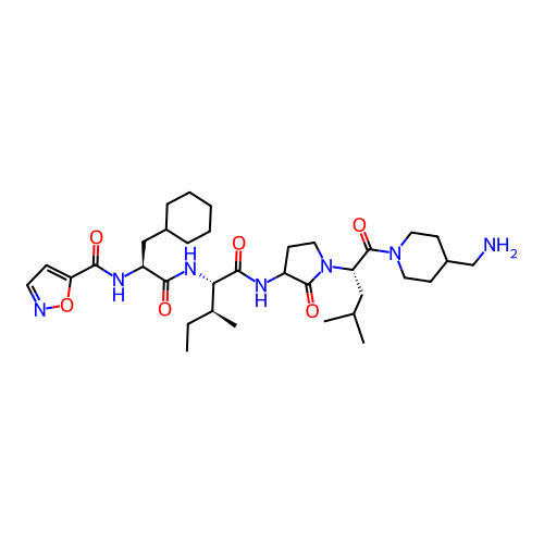 Chemical structure of BindingDB Monomer ID 50329497