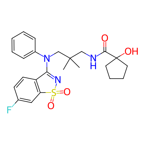 Chemical structure of BindingDB Monomer ID 50331484