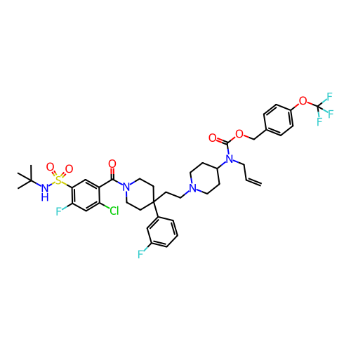 Chemical structure of BindingDB Monomer ID 50331640