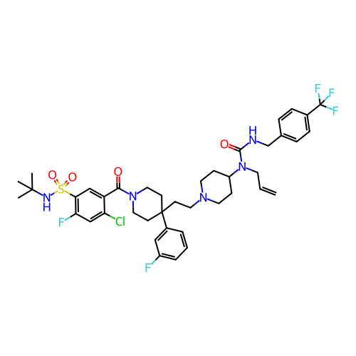 Chemical structure of BindingDB Monomer ID 50331642
