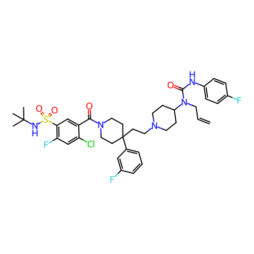 Chemical structure of BindingDB Monomer ID 50331643