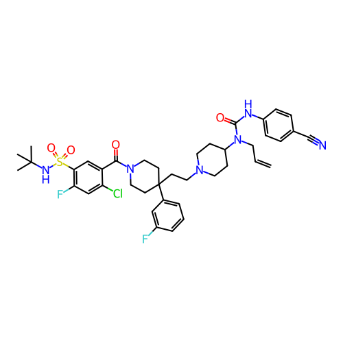 Chemical structure of BindingDB Monomer ID 50331645