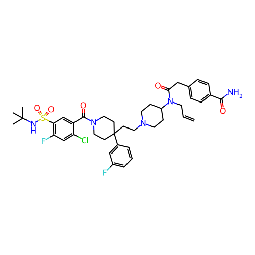 Chemical structure of BindingDB Monomer ID 50331655