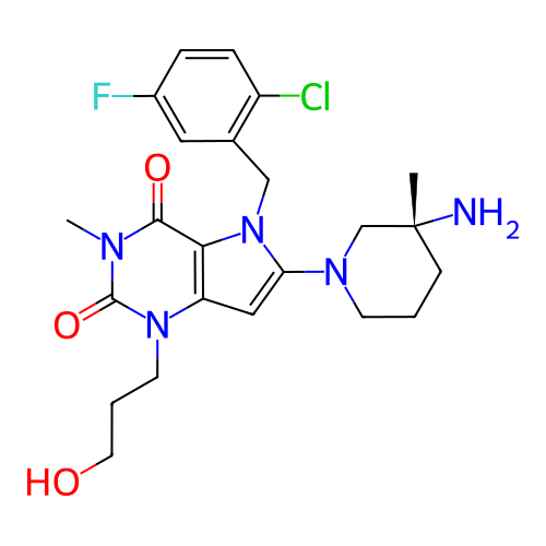 Chemical structure of BindingDB Monomer ID 50332235