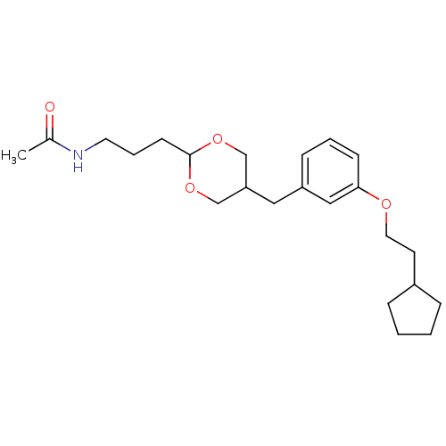 Chemical structure of BindingDB Monomer ID 50332560