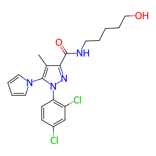 Chemical structure of BindingDB Monomer ID 50332875