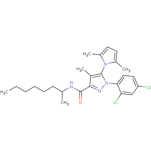 Chemical structure of BindingDB Monomer ID 50332894