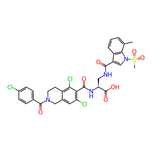 Chemical structure of BindingDB Monomer ID 50333906