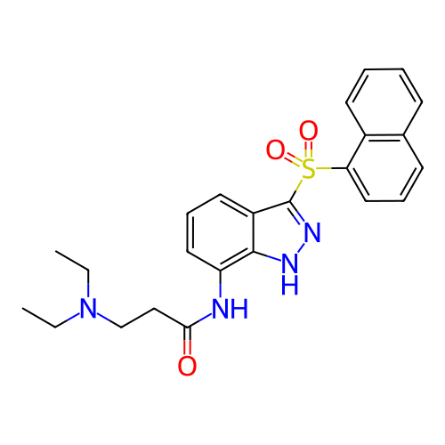 Chemical structure of BindingDB Monomer ID 50334724