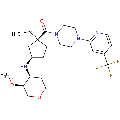 Chemical structure of BindingDB Monomer ID 50337622