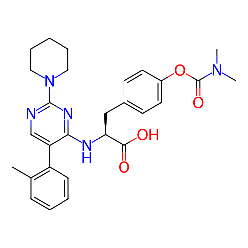 Chemical structure of BindingDB Monomer ID 50338195