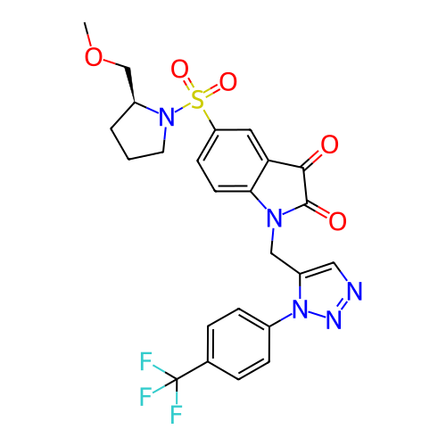 Chemical structure of BindingDB Monomer ID 50338497