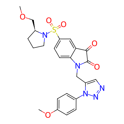 Chemical structure of BindingDB Monomer ID 50338498