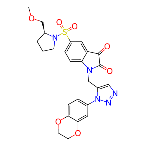 Chemical structure of BindingDB Monomer ID 50338499