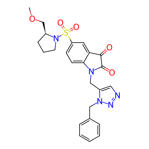 Chemical structure of BindingDB Monomer ID 50338500