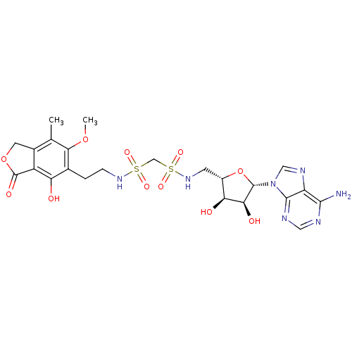 Chemical structure of BindingDB Monomer ID 50338546
