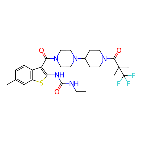 Chemical structure of BindingDB Monomer ID 50338559