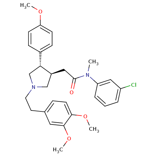 Chemical structure of BindingDB Monomer ID 50340189