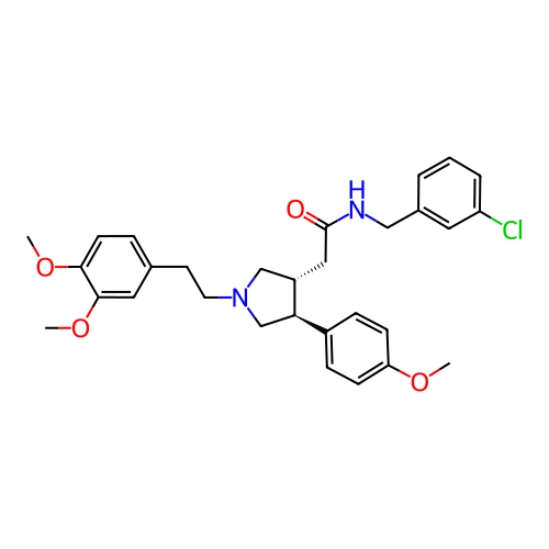 Chemical structure of BindingDB Monomer ID 50340190