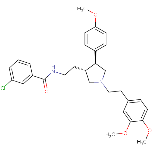 Chemical structure of BindingDB Monomer ID 50340191