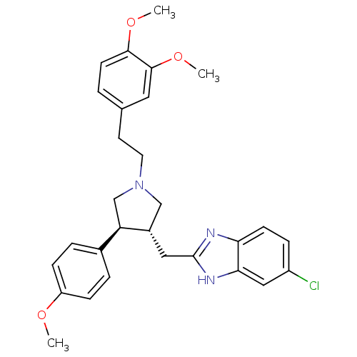 Chemical structure of BindingDB Monomer ID 50340196