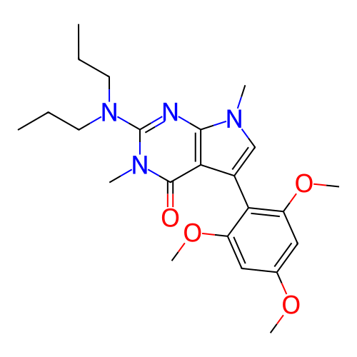 Chemical structure of BindingDB Monomer ID 50340216