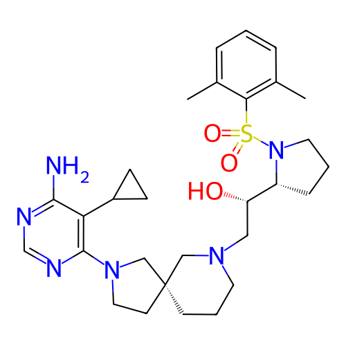 Chemical structure of BindingDB Monomer ID 50340293