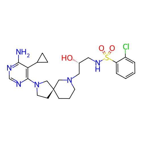Chemical structure of BindingDB Monomer ID 50340297