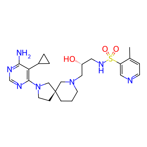 Chemical structure of BindingDB Monomer ID 50340301