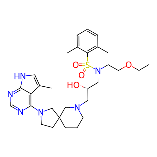 Chemical structure of BindingDB Monomer ID 50340304