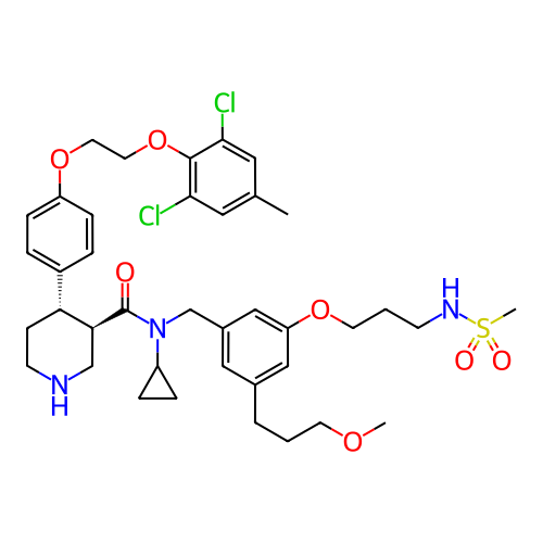 Chemical structure of BindingDB Monomer ID 50340409