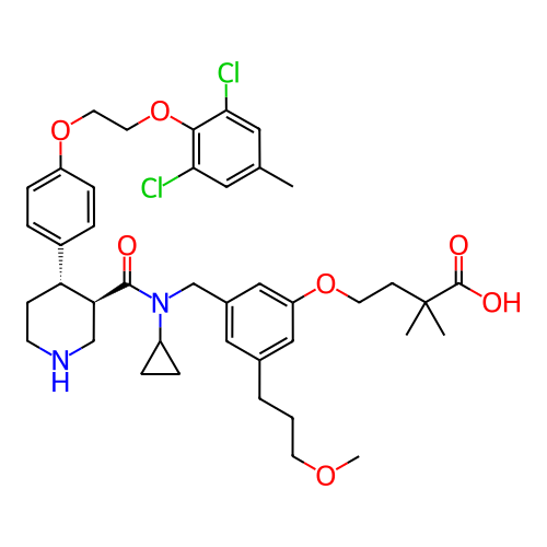 Chemical structure of BindingDB Monomer ID 50340416