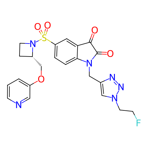 Chemical structure of BindingDB Monomer ID 50340542