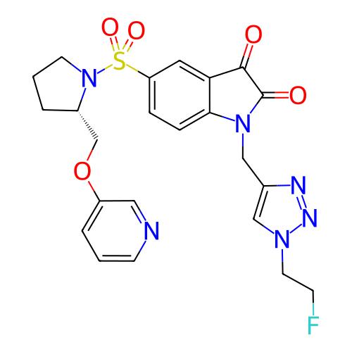 Chemical structure of BindingDB Monomer ID 50340543