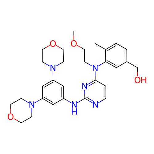 Chemical structure of BindingDB Monomer ID 50340552