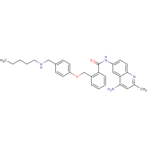 Chemical structure of BindingDB Monomer ID 50340695