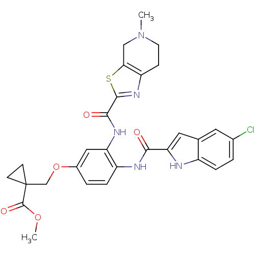 Chemical structure of BindingDB Monomer ID 50340875