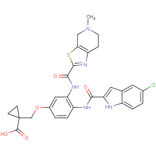 Chemical structure of BindingDB Monomer ID 50340876