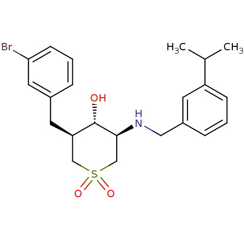 Chemical structure of BindingDB Monomer ID 50341163