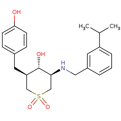 Chemical structure of BindingDB Monomer ID 50341167